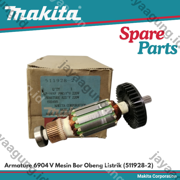 Gambar ARMATURE MAKITA 6904 (511928-2) ke-2