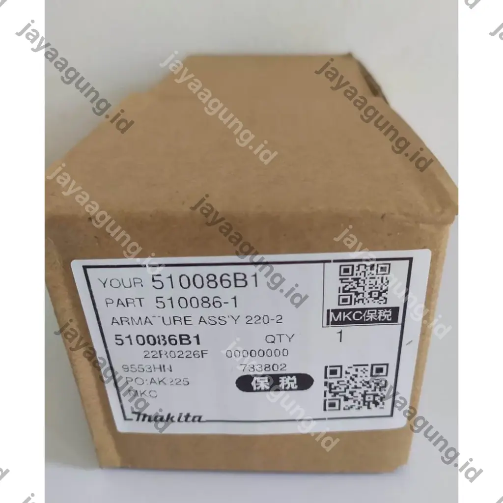 ARMATURE MAKITA 9553B(DOZ NB)(510086-1)