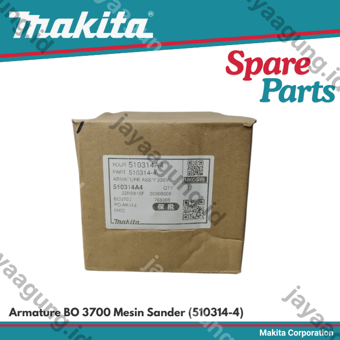 Gambar ARMATURE MAKITA BO 3700 (517338-1)/(510314-4) ke-3
