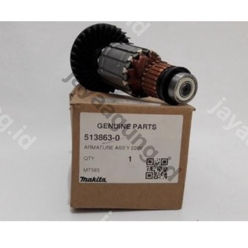 Gambar ARMATURE MAKITA M 5801B/MT 583 (513863-0) ke-3