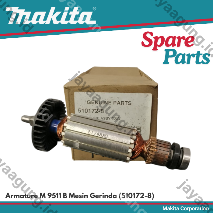 Gambar ARMATURE MAKITA M 9511B/MT 963 (510172-8) ke-2