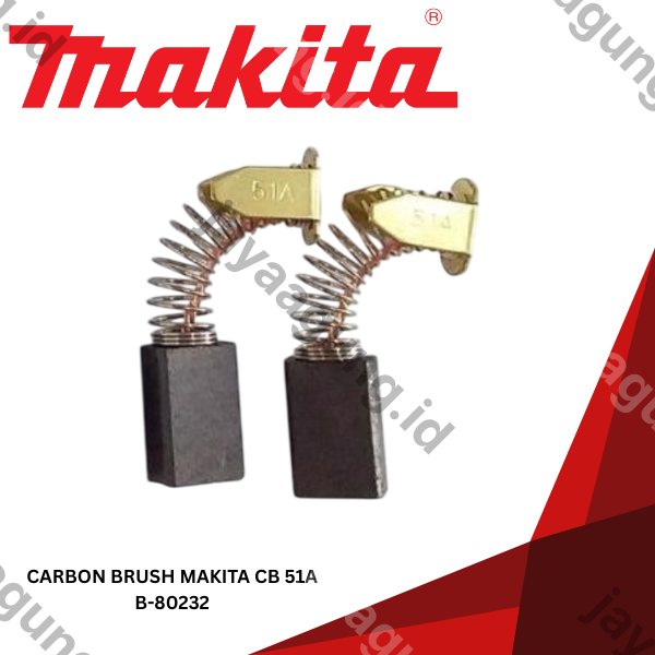 Gambar CARBON BRUSH MAKITA CB 51A B-80232 ke-2