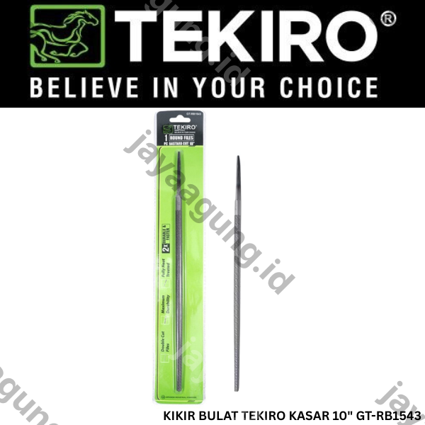 KIKIR BULAT TEKIRO KASAR 10" GT-RB1543