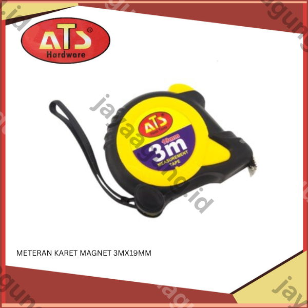 Gambar METERAN KARET MAGNET ATS 3MX19MM ke-2