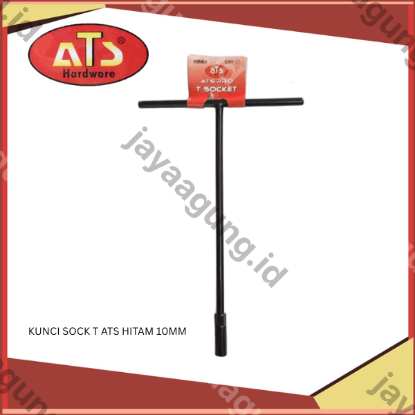 KUNCI SOCK T ATS HITAM 10MM