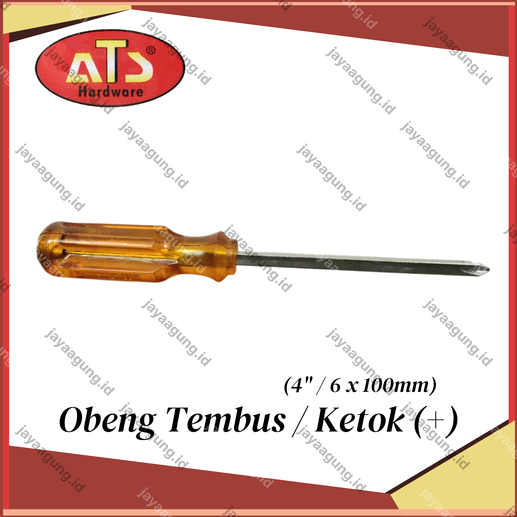 Gambar OBENG TEMBUS / KETOK ATS 4"(+)** ke-3