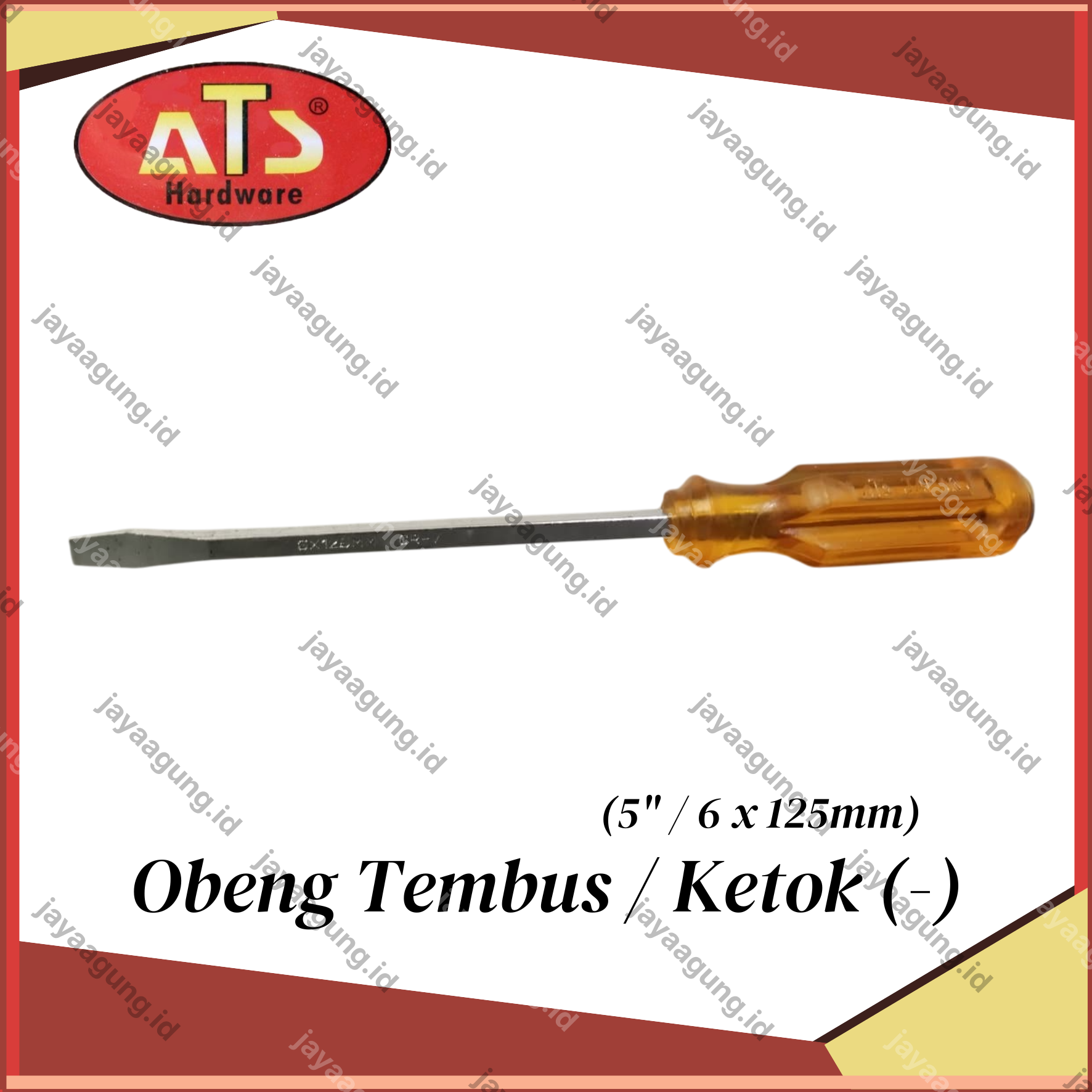 Gambar OBENG TEMBUS / KETOK ATS 5"(-)** ke-2