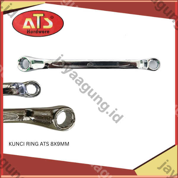Gambar KUNCI RING ATS 8X9MM* ke-3