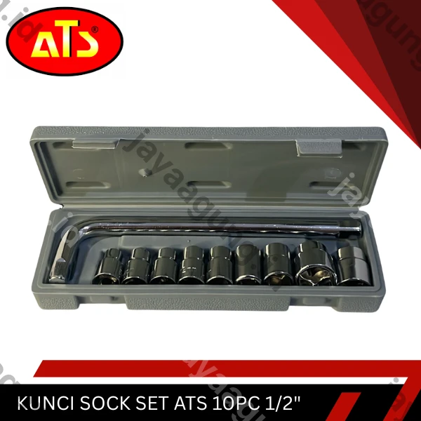 Gambar KUNCI SOCK SET ATS 10PC 1/2" ke-2