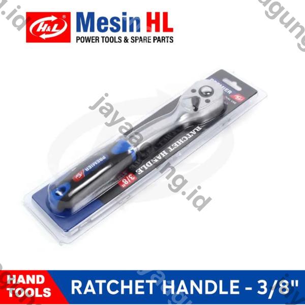 Gambar RATCHET HANDLE H&L PREMIER 3/8" (HHTR0002) ke-2