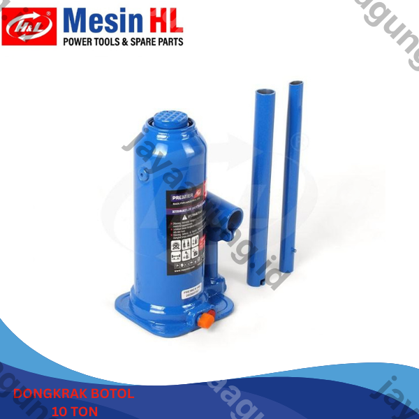 Gambar DONGKRAK BOTOL H&L PRIEMIER 10T (HHTH0004) ke-2