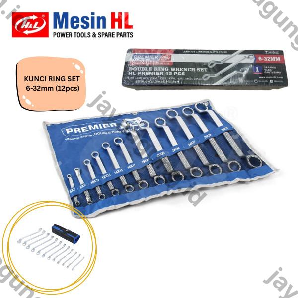 KUNCI RING SET H&L PREMIER 6-32MM (12PCS) HHTD0042