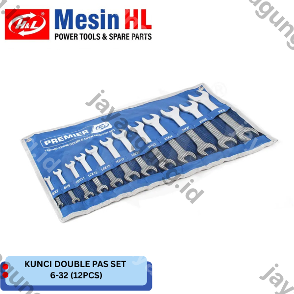 KUNCI PAS SET H&L PREMIER 6-32(12PCS) HHTD0040