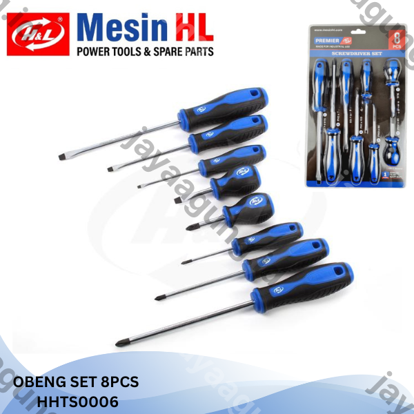 OBENG SET H&L 8PCS HHTS0006