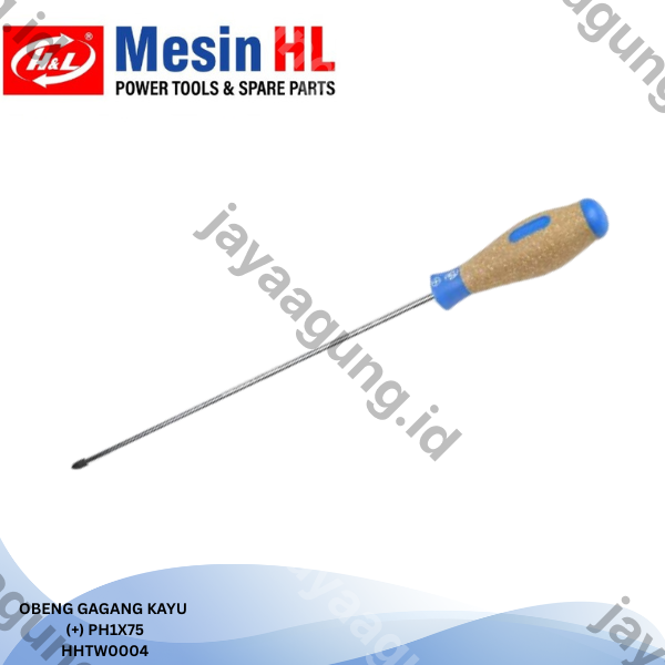 OBENG GAGANG KAYU H&L PH1X75(+) HHTW0004