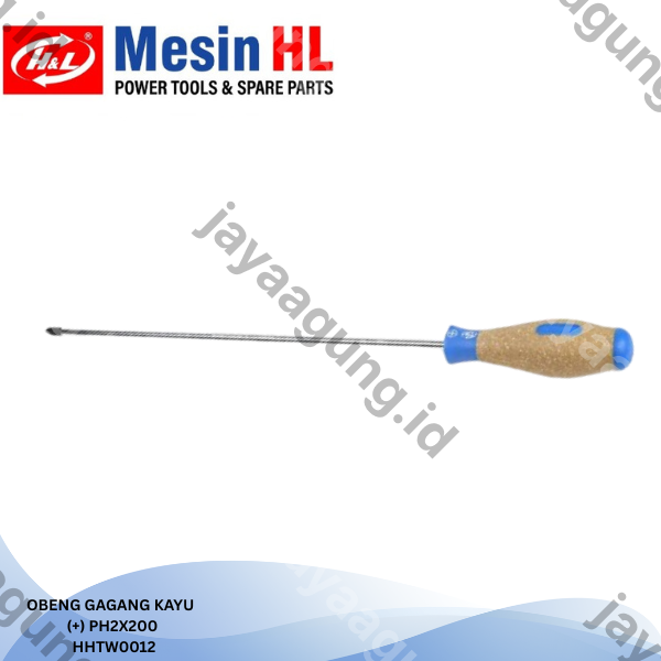 OBENG GAGANG KAYU H&L PH2X200(+) HHTW0012