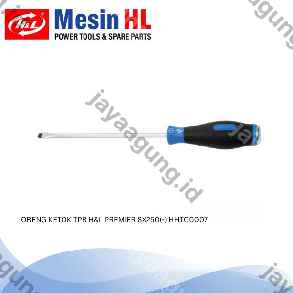 Gambar OBENG KETOK TPR H&L PREMIER 8X250(-) HHTO0007 ke-2