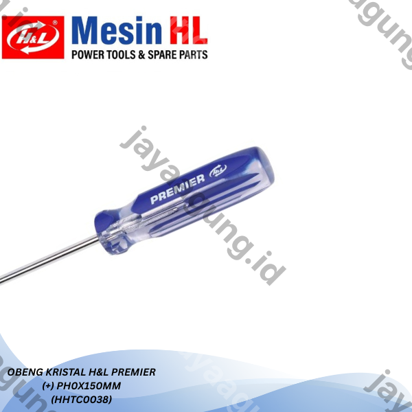 Gambar OBENG KRISTAL H&L PREMIER (+)PH0X150MM (HHTC0038) ke-4