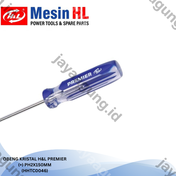 Gambar OBENG KRISTAL H&L PREMIER (+)PH2X150MM (HHTC0046) ke-4