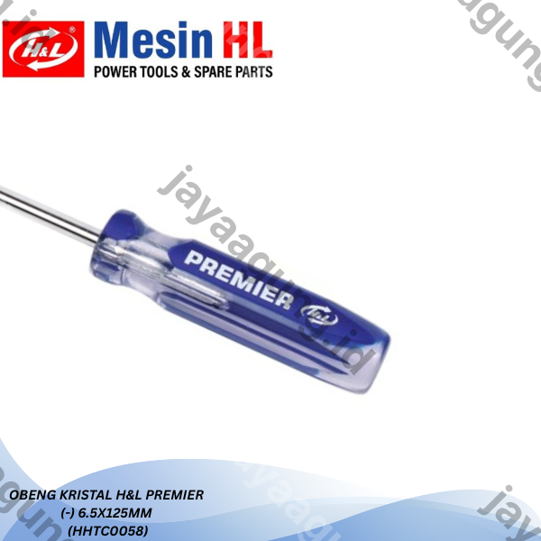 Gambar OBENG KRISTAL H&L PREMIER (-)6.5X125MM (HHTC0058) ke-4