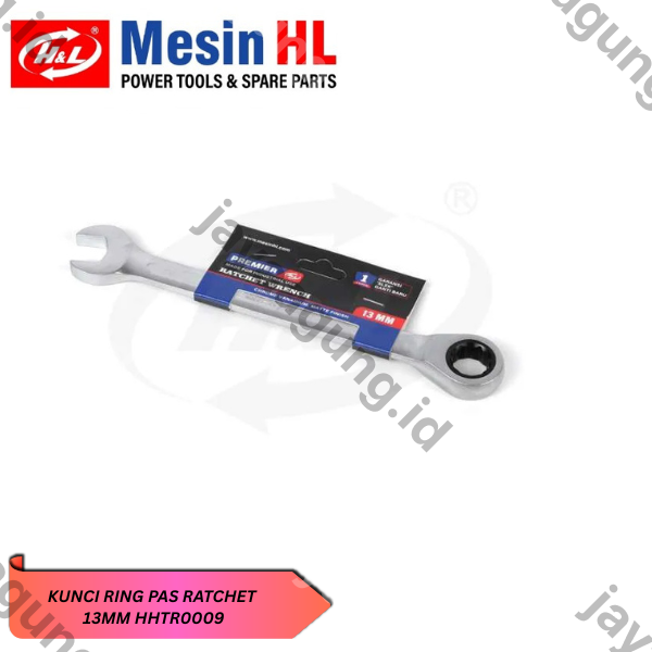 KUNCI RING PAS RATCHET H&L 13MM HHTR0009
