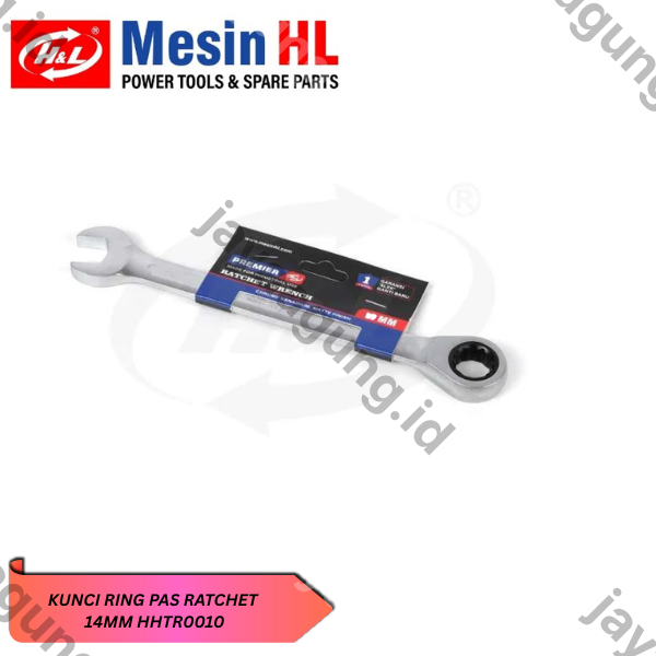 KUNCI RING PAS RATCHET H&L 14MM HHTR0010