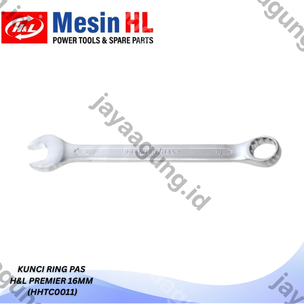 Gambar KUNCI RING PAS H&L PREMIER 16MM (HHTC0011) ke-2