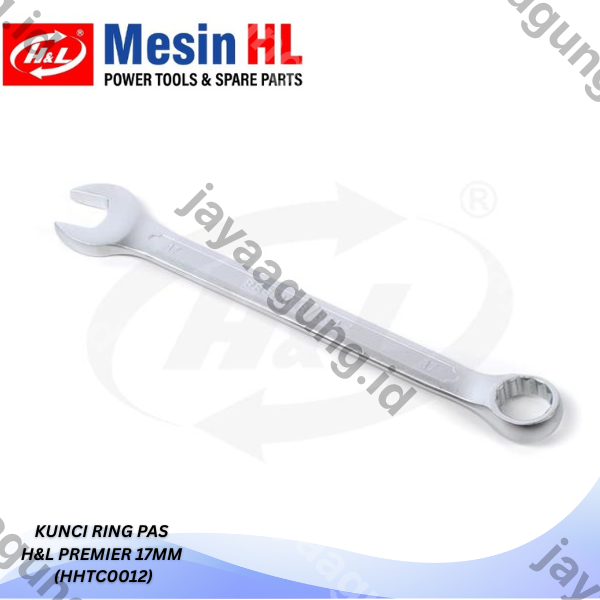 KUNCI RING PAS H&L PREMIER 17MM (HHTC0012)