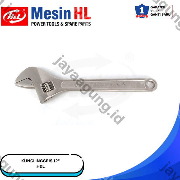KUNCI INGGRIS HL PREMIER 12" HHTK0011