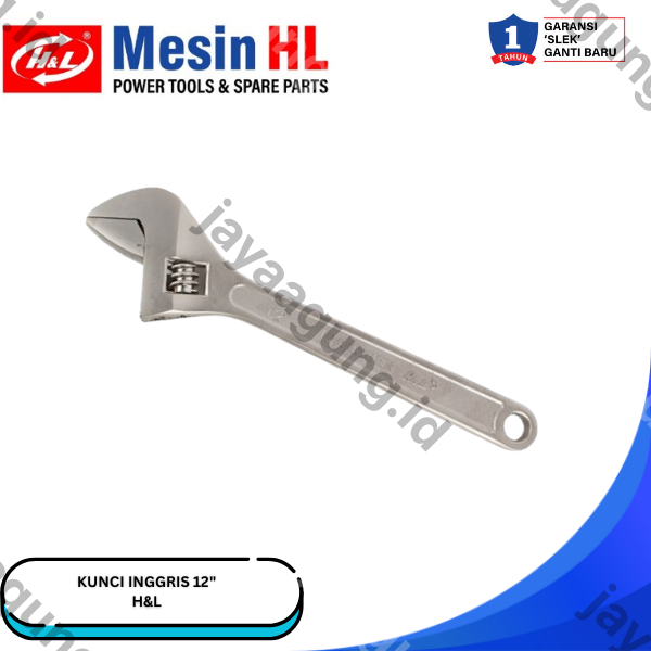 Gambar KUNCI INGGRIS HL PREMIER 12" HHTK0011 ke-2