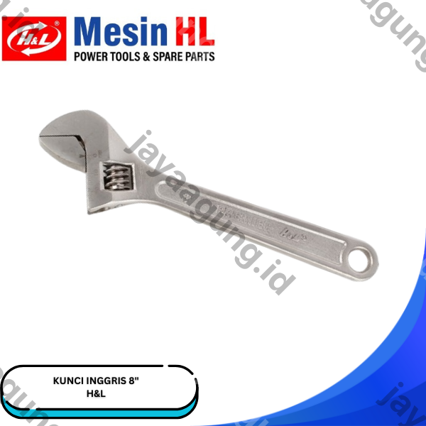 Gambar KUNCI INGGRIS HL PREMIER 8" HHTK0009 ke-2