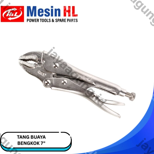 Gambar TANG BUAYA BENGKOK HL PREMIER 7" HHTT0031 ke-2