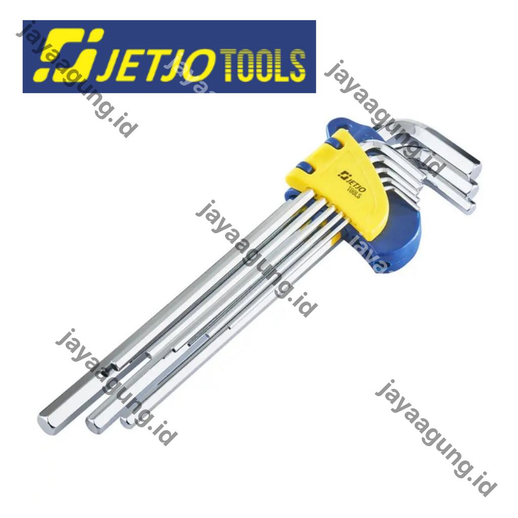 Gambar KUNCI L SET PANJANG JETJO 2-10MM (8PCS) 601300 ke-2