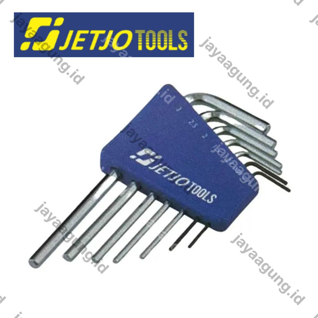 Gambar KUNCI L SET ELEKTRONIK JETJO 7PCS 601298 ke-2