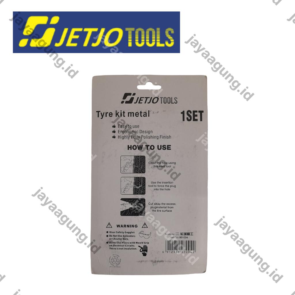 Gambar ALAT TAMBAL BAN TUBLES SET GAGANG BESI JETJO JJT-801034 ke-2
