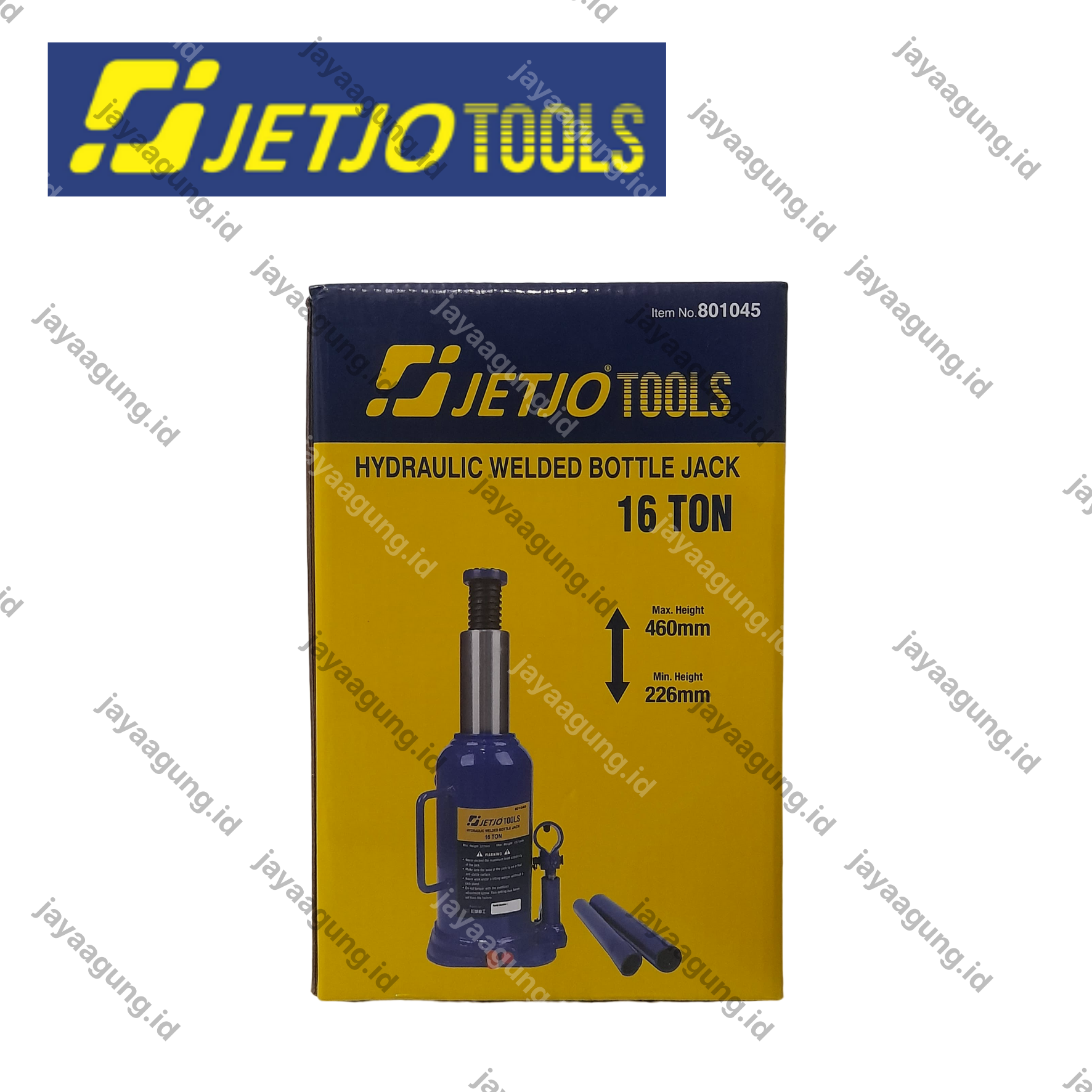 Gambar DONGKRAK BOTOL JETJO 15T JJT-801045 ke-3