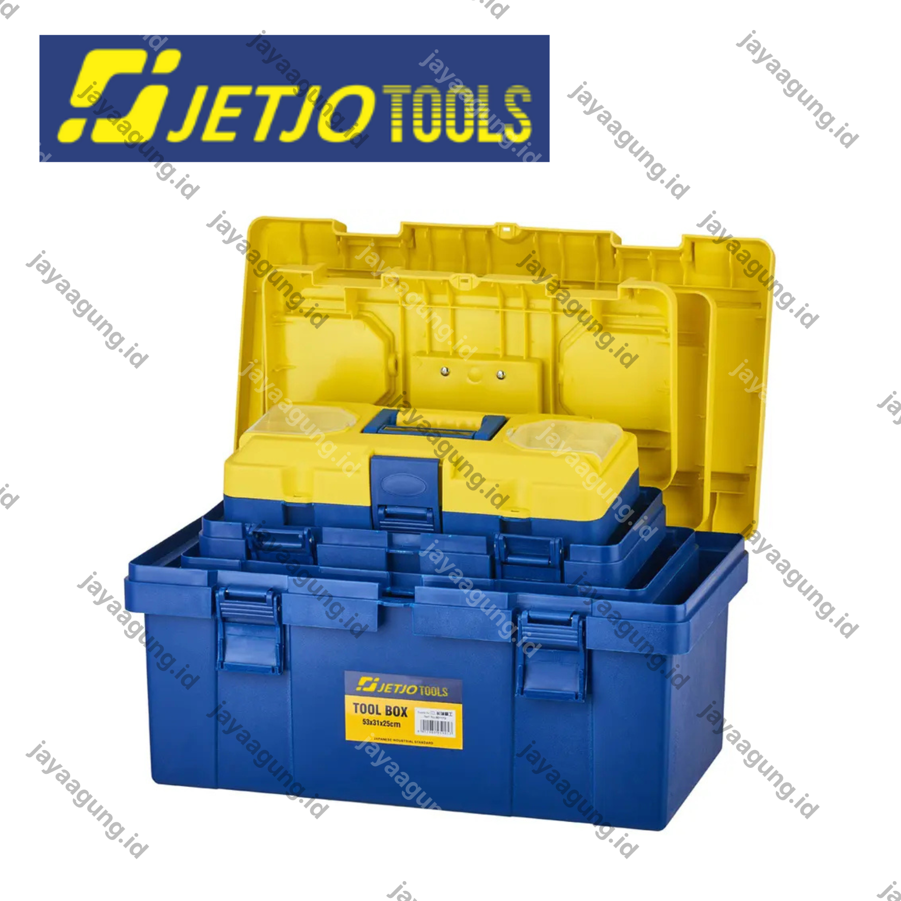 Gambar TOOL BOX PLASTIK JETJO 0201 901169 ke-2