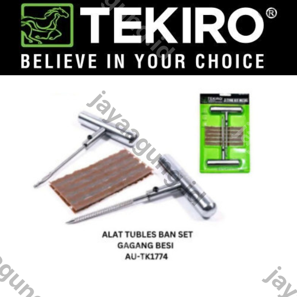 ALAT TAMBAL BAN TUBLES SET GAGANG BESI TEKIRO AU-TK1774