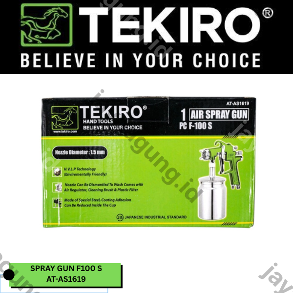 Gambar SPRAY GUN TEKIRO F100 S AT-AS1619 ke-4
