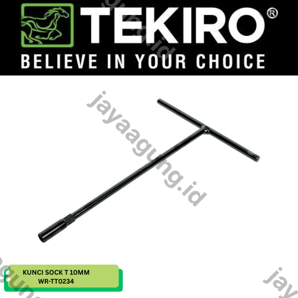 Gambar KUNCI SOCK T TEKIRO HITAM 10MM WR-TT0234 ke-2