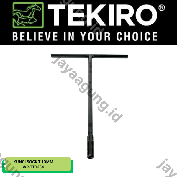 Gambar KUNCI SOCK T TEKIRO HITAM 10MM WR-TT0234 ke-4