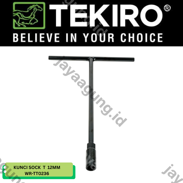 Gambar KUNCI SOCK T TEKIRO HITAM 12MM WR-TT0236 ke-3