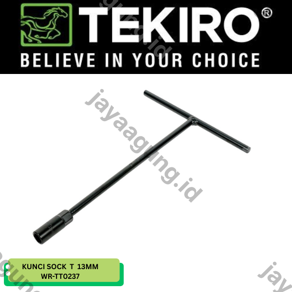 Gambar KUNCI SOCK T TEKIRO HITAM 13MM WR-TT0237 ke-2