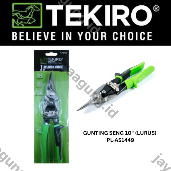 GUNTING SENG TEKIRO 10" (LURUS) PL-AS1449