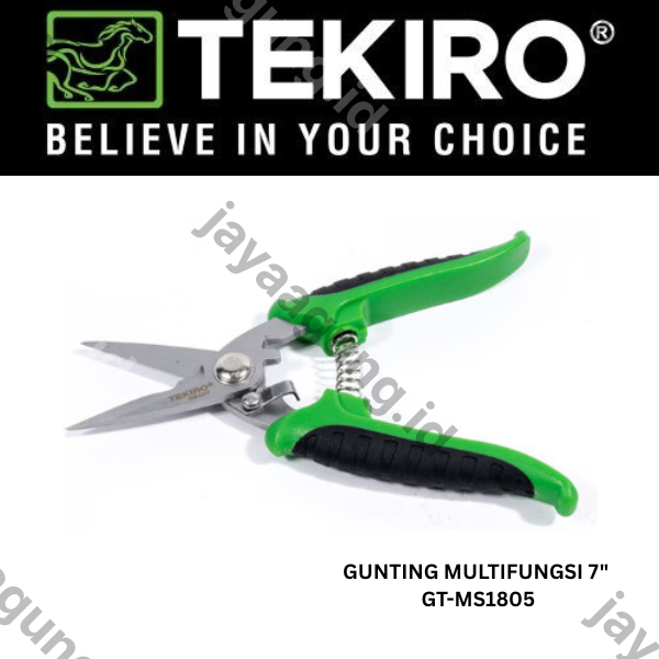 Gambar GUNTING MULTIFUNGSI TEKIRO 7" GT-MS1805 ke-2