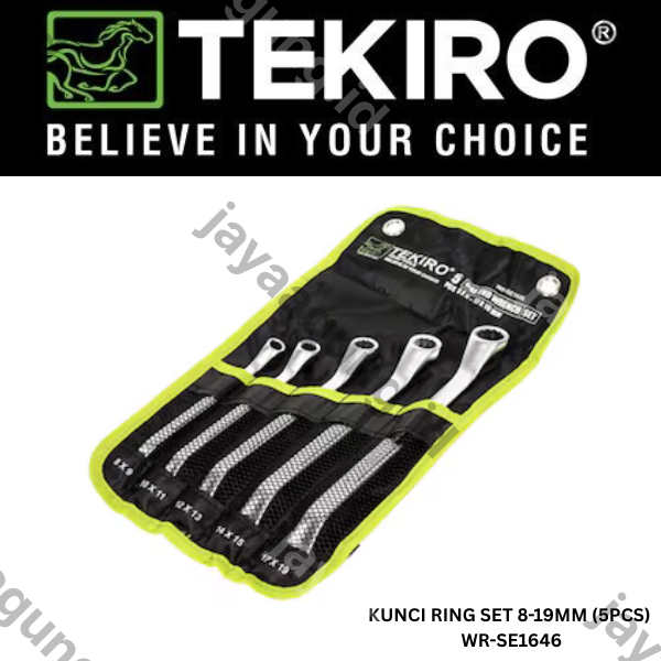 Gambar KUNCI RING SET TEKIRO 8-19MM (5PCS) WR-SE1646 ke-2