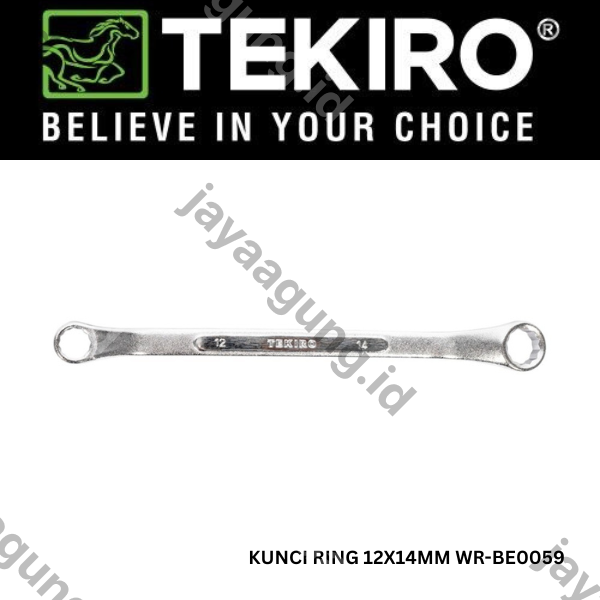 Gambar KUNCI RING TEKIRO 12X14MM WR-BE0059 ke-2