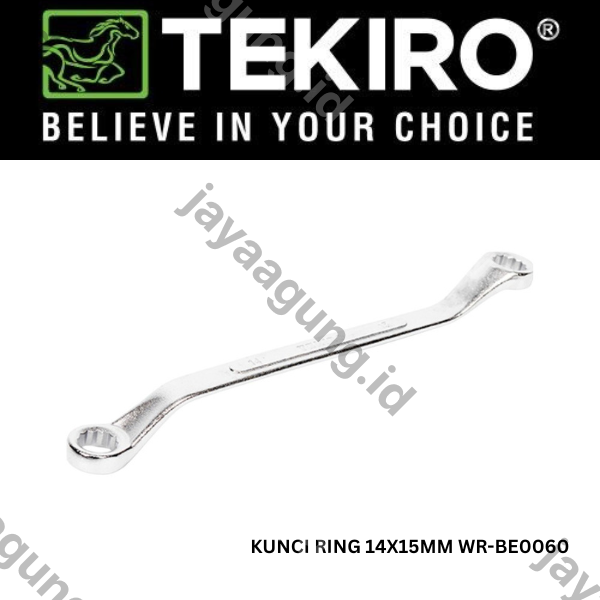 Gambar KUNCI RING TEKIRO 14X15MM WR-BE0060 ke-3