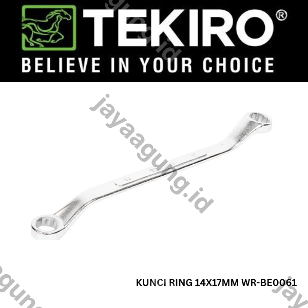Gambar KUNCI RING TEKIRO 14X17MM WR-BE0061 ke-3