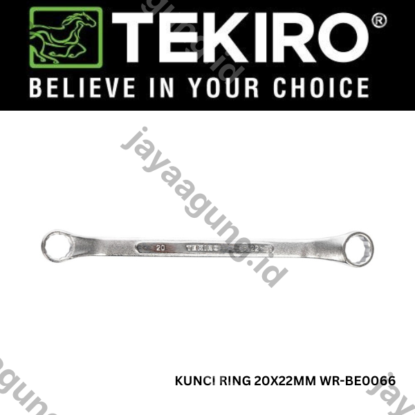 Gambar KUNCI RING TEKIRO 20X22MM WR-BE0066 ke-2